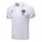 PSG x Jordan Soccer Polo Jersey Replica White Slash Mens 2021/22