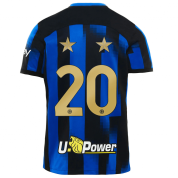 Inter Milan Soccer Jersey Replica Home 2023/24 Mens [Two Stars #20]