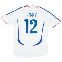 France Soccer Jersey Replica Retro Away World Cup 2006 Mens (HENRY #12)