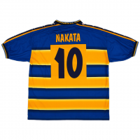 Parma Calcio Soccer Jersey Replica 1913 Retro Home 2001/2002 Mens (NAKATA #10)