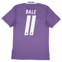 Real Madrid Soccer Jersey Replica Retro Away 2016/2017 Mens (Bale #11)