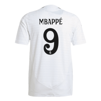 Real Madrid Soccer Jersey Replica Home Player Version 2024/25 Mens (MBAPPE #9)