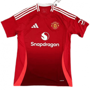 Manchester United Soccer Jersey Replica Home 2024/25 Mens
