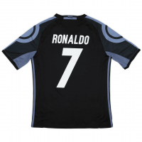 Real Madrid Soccer Jersey Replica Retro Third 2016/17 Mens (Ronaldo #7)