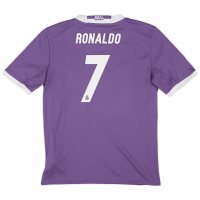 Real Madrid Soccer Jersey Replica Retro Away 2016/2017 Mens (Ronaldo #7)