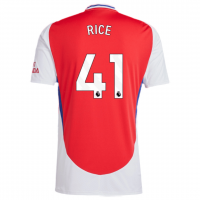 Arsenal Soccer Jersey Replica Home 2024/25 Mens (RICE #41)