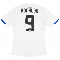 Real Madrid Soccer Jersey Replica Retro Home 2010/2011 Mens (Ronaldo #9)