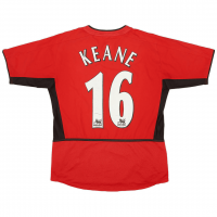Manchester United Soccer Jersey Replica Retro Home 2002/2004 Mens (Keane #16)