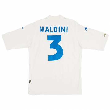 Italy Soccer Jersey Replica Retro Away Euro Cup 2000 Mens (Maldini #3)