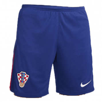 Croatia Soccer Short Replica Away Euro 2024 Mens