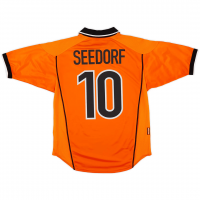 Netherlands Soccer Jersey Replica Retro Home World Cup 1998 Mens (SEEDORF #10)