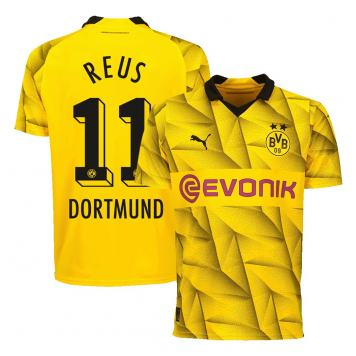 Borussia Dortmund Soccer Jersey Replica UCL Third 2023/24 Mens (REUS #11)