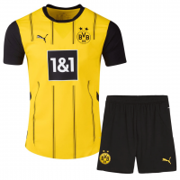 Borussia Dortmund Soccer Jersey + Short Replica Home 2024/25 Mens