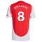 Arsenal Soccer Jersey Replica Home Player Version 2024/25 Mens (ODEGAARD #8)