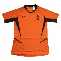 2002 Netherlands Retro Home Mens Soccer Jersey Replica