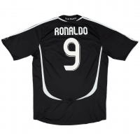 Real Madrid Soccer Jersey Replica Retro Away 2006/2007 Mens (Ronaldo #9)