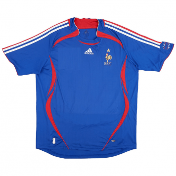 France Soccer Jersey Replica Home World Cup 2006 Mens (Retro)