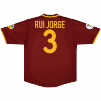 Portugal Soccer Jersey Replica Retro Home Euro Cup 2000 Mens (RUI JORGE #3)
