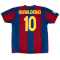 Barcelona Soccer Jersey Replica Retro Home 50-Years Anniversary 2007/2008 Mens (Ronaldinho #10)