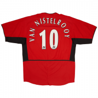 Manchester United Soccer Jersey Replica Retro Home 2002/2004 Mens (Van Nistelrooy #10)