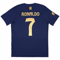 Al Nassr Soccer Jersey Replica Away 2023/24 Mens (Ronaldo #7)