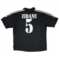 Real Madrid Soccer Jersey Replica Retro Centenary Away 2002/2003 Mens (Zidane #5)